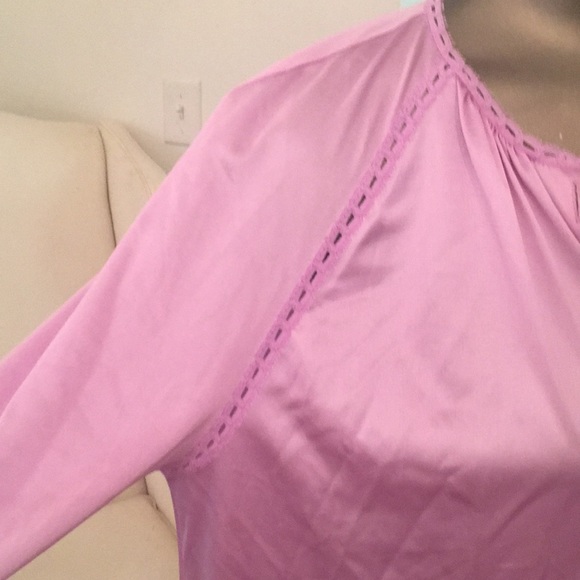 1970s Vanity Fair nylon Antron robe lilac small - Picture 3 of 6